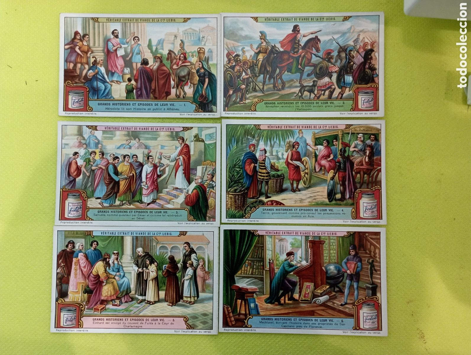 Coleccionismo Cromos antiguos: Serie completa Liebig Sanguinetti 1141. a&ntilde;os desde 1911 a 1925
