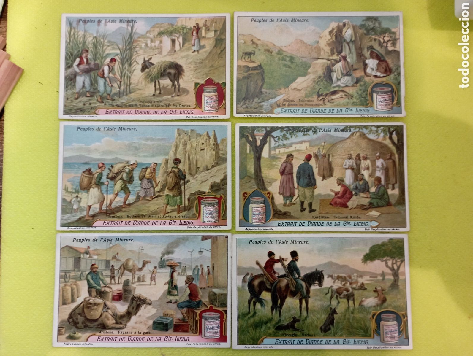 Collectionnisme Cartes &agrave; collectionner anciennes: Serie completa Liebig Sanguinetti 1150. a&ntilde;os desde 1911 a 1925
