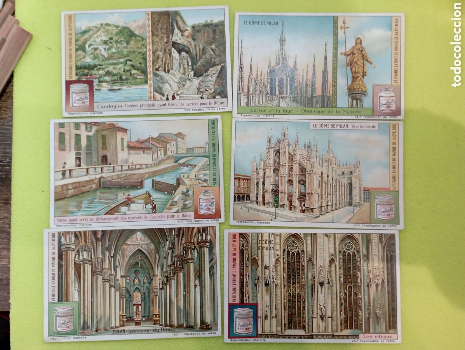 Collectionnisme Cartes &agrave; collectionner anciennes: Serie completa Liebig Sanguinetti 1157. a&ntilde;os desde 1911 a 1925