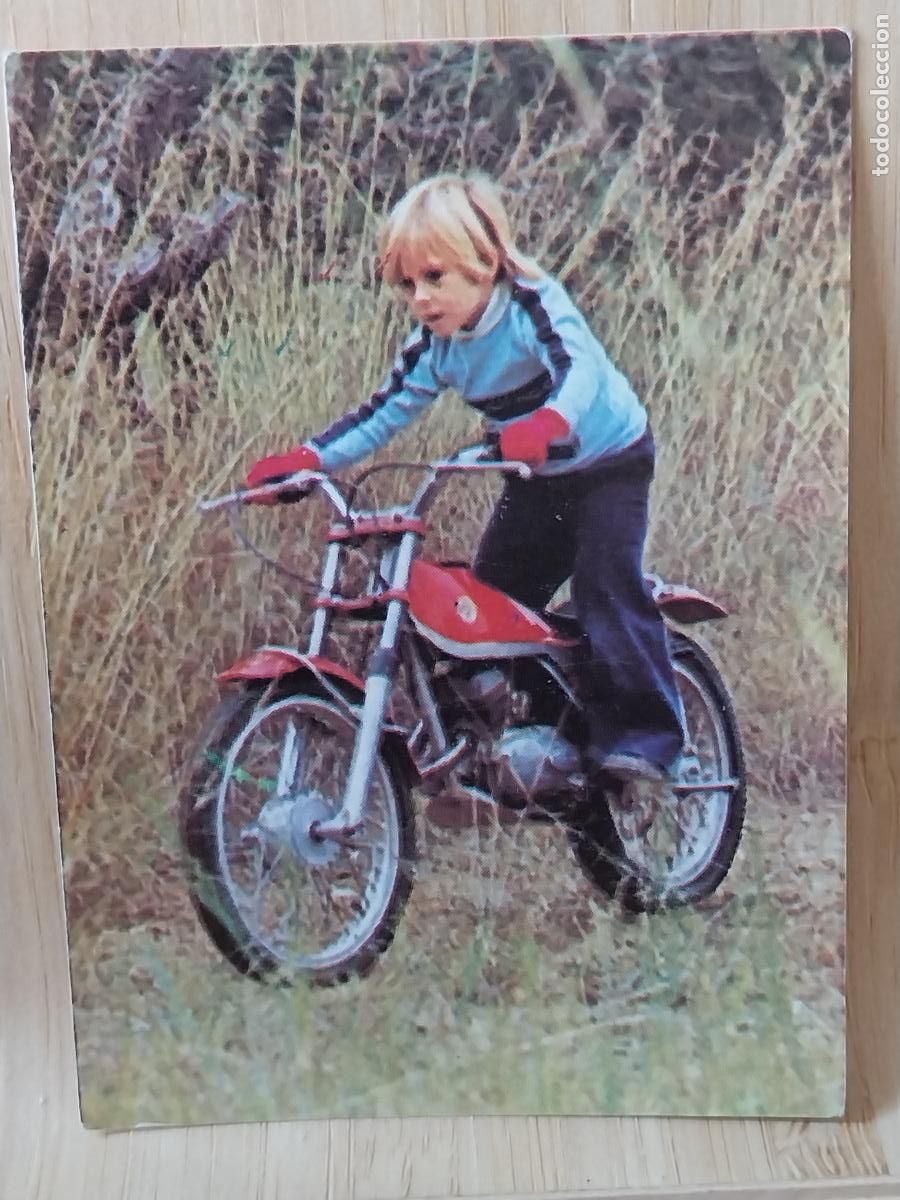 Coleccionismo Cromos antiguos: TODO TERRENO BIMBO MUNDO MOTOS A&Ntilde;O 1975 CROMO 92 *-++* SIN PEGAR NUNCA ORIGINAL MOTORISMO