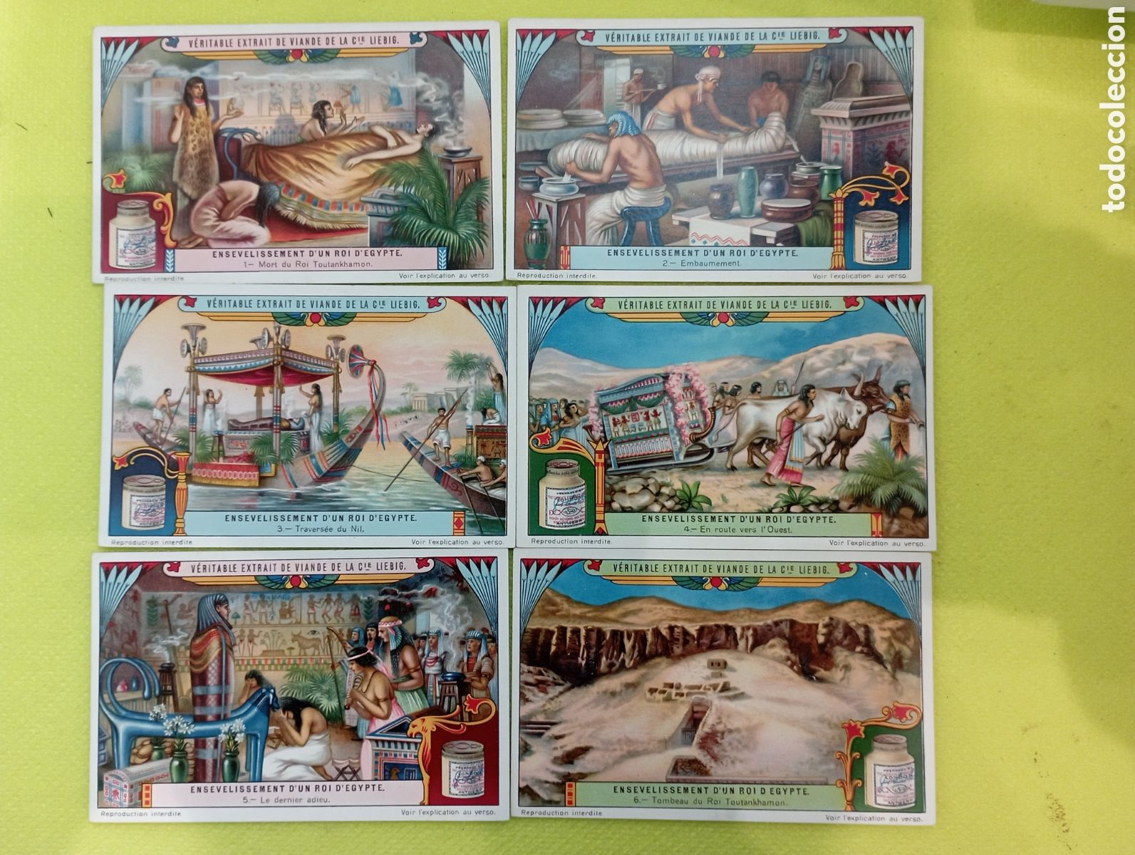 Collectable Antique Stickers: Serie completa Liebig Sanguinetti 1173. a&ntilde;os desde 1911 a 1925