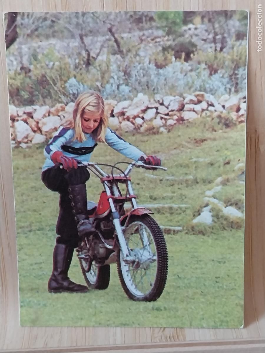 Coleccionismo Cromos antiguos: BIMBO MUNDO MOTOS A&Ntilde;O 1975 CROMO 88 *-******+* SIN PEGAR NUNCA ORIGINAL MOTORISMO
