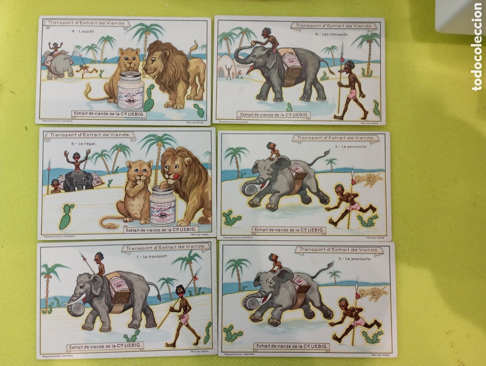Sammeln alte Sammelbilder: Serie completa Liebig Sanguinetti 1175. a&ntilde;os desde 1911 a 1925