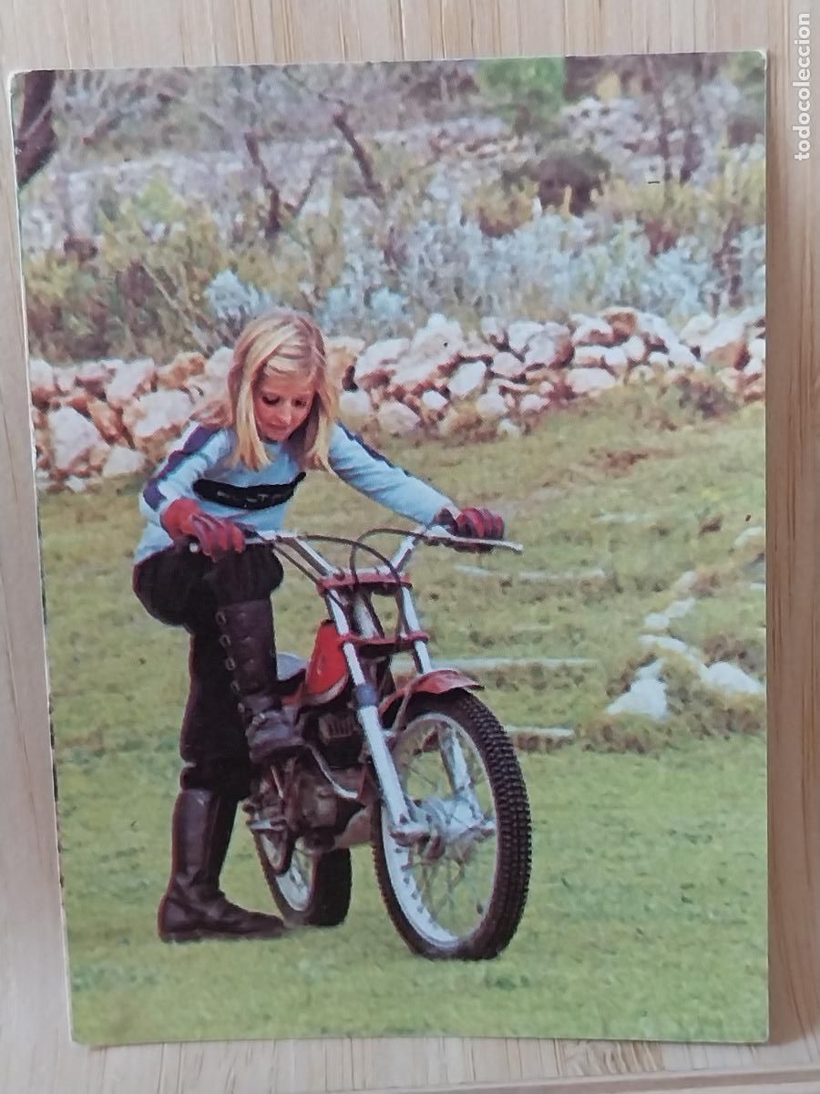 Coleccionismo Cromos antiguos: BIMBO MUNDO MOTOS A&Ntilde;O 1975 CROMO 88 *-***+* SIN PEGAR NUNCA ORIGINAL MOTORISMO