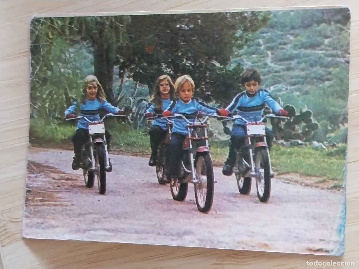 Coleccionismo Cromos antiguos: BIMBO MUNDO MOTOS A&Ntilde;O 1975 CROMO 91 *-***+* SIN PEGAR NUNCA ORIGINAL MOTORISMO