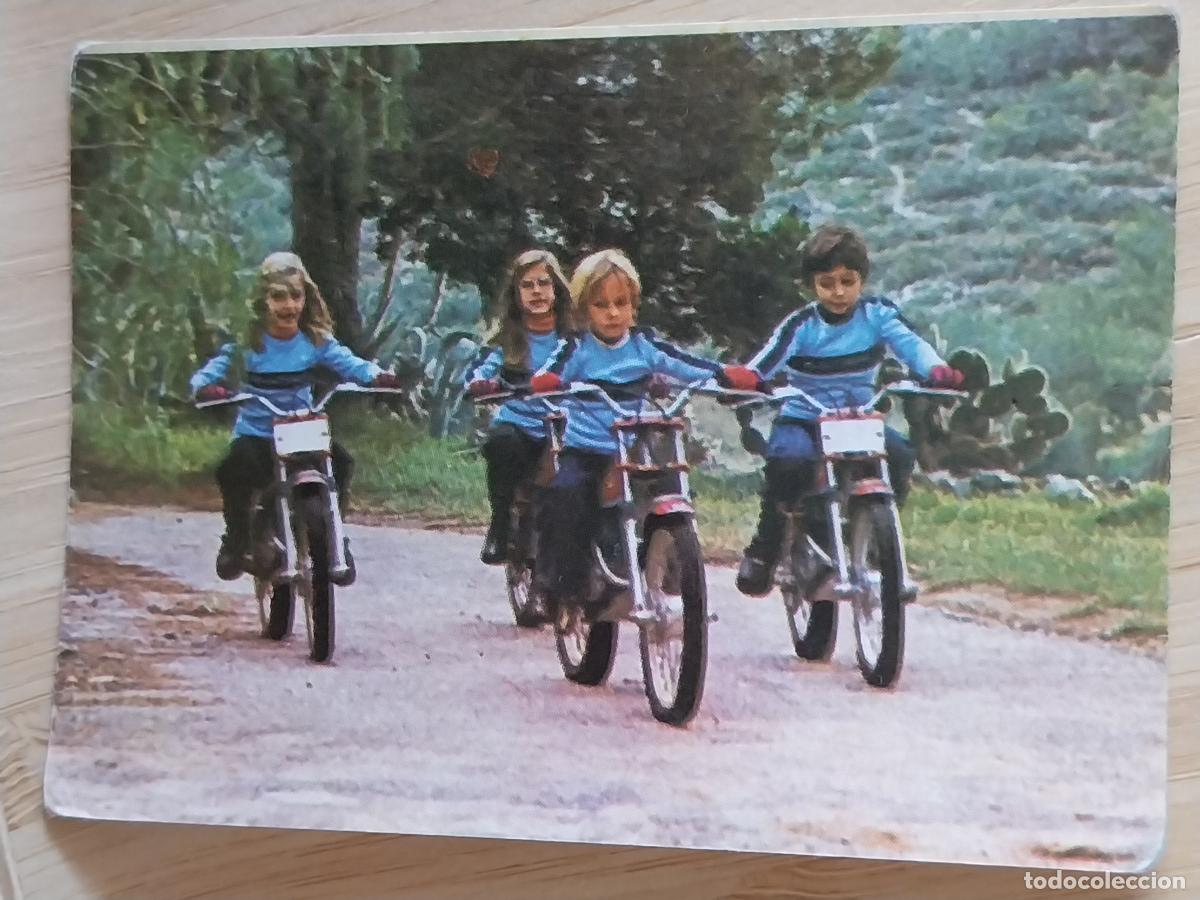 Coleccionismo Cromos antiguos: BIMBO MUNDO MOTOS A&Ntilde;O 1975 CROMO 91 *-**+* SIN PEGAR NUNCA ORIGINAL MOTORISMO