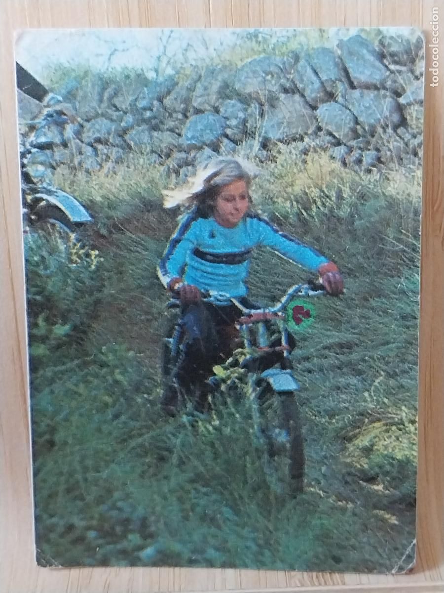 Coleccionismo Cromos antiguos: BIMBO MUNDO MOTOS A&Ntilde;O 1975 CROMO 101 *-**+* SIN PEGAR NUNCA ORIGINAL MOTORISMO