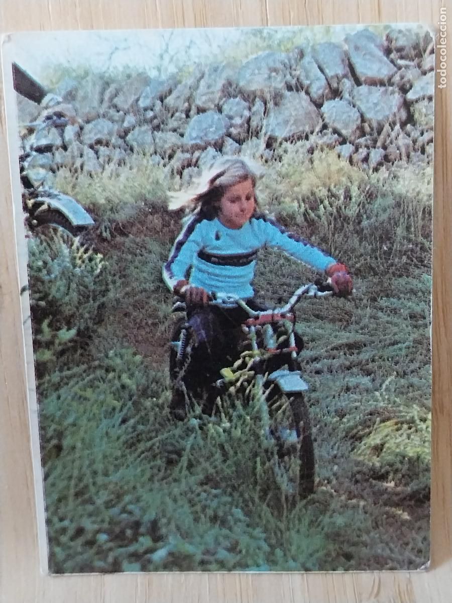 Coleccionismo Cromos antiguos: BIMBO MUNDO MOTOS A&Ntilde;O 1975 CROMO 101 *-*+* SIN PEGAR NUNCA ORIGINAL MOTORISMO