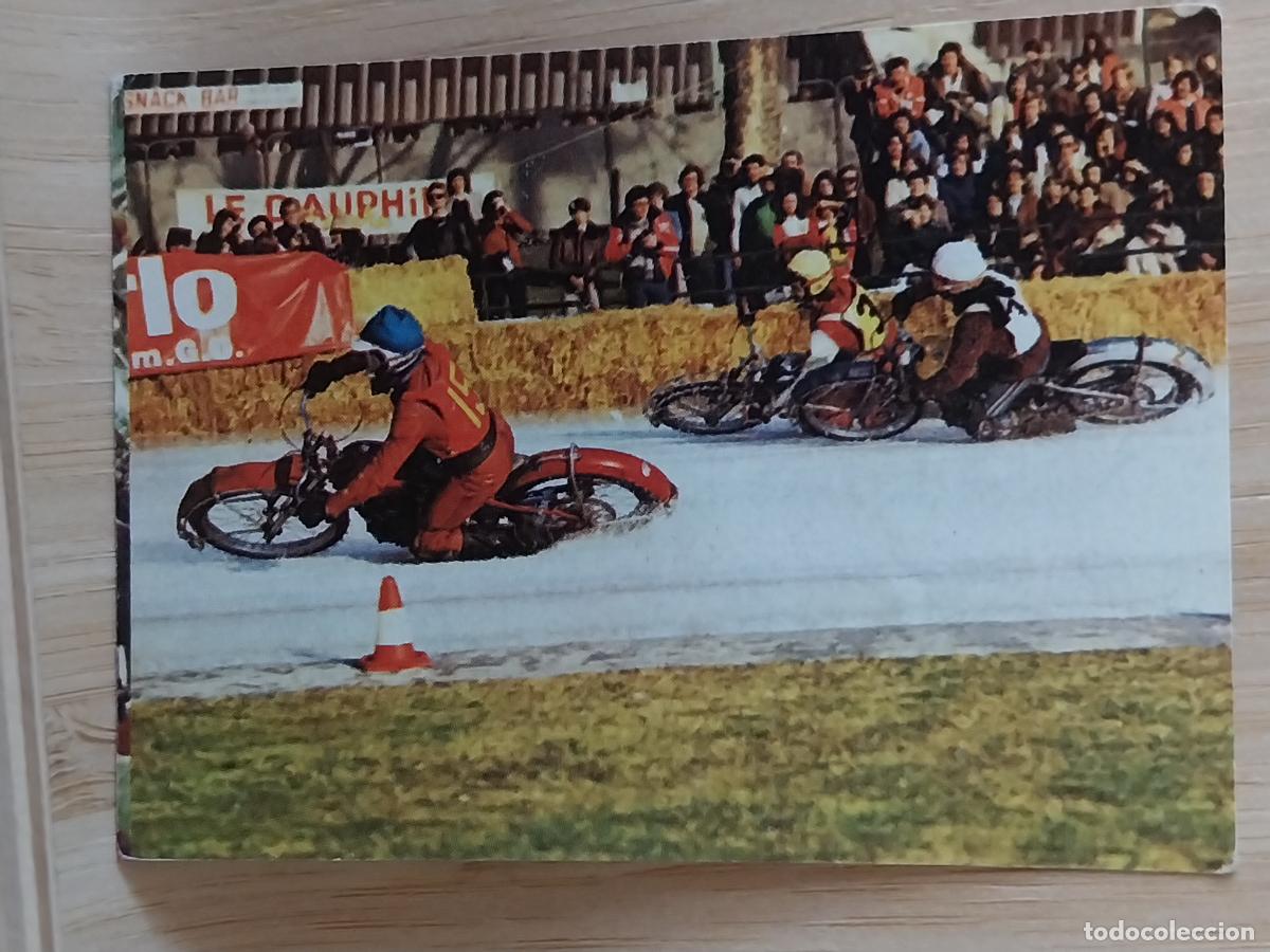Coleccionismo Cromos antiguos: BIMBO MUNDO MOTOS A&Ntilde;O 1975 CROMO 69 *-*+ SIN PEGAR NUNCA ORIGINAL MOTORISMO