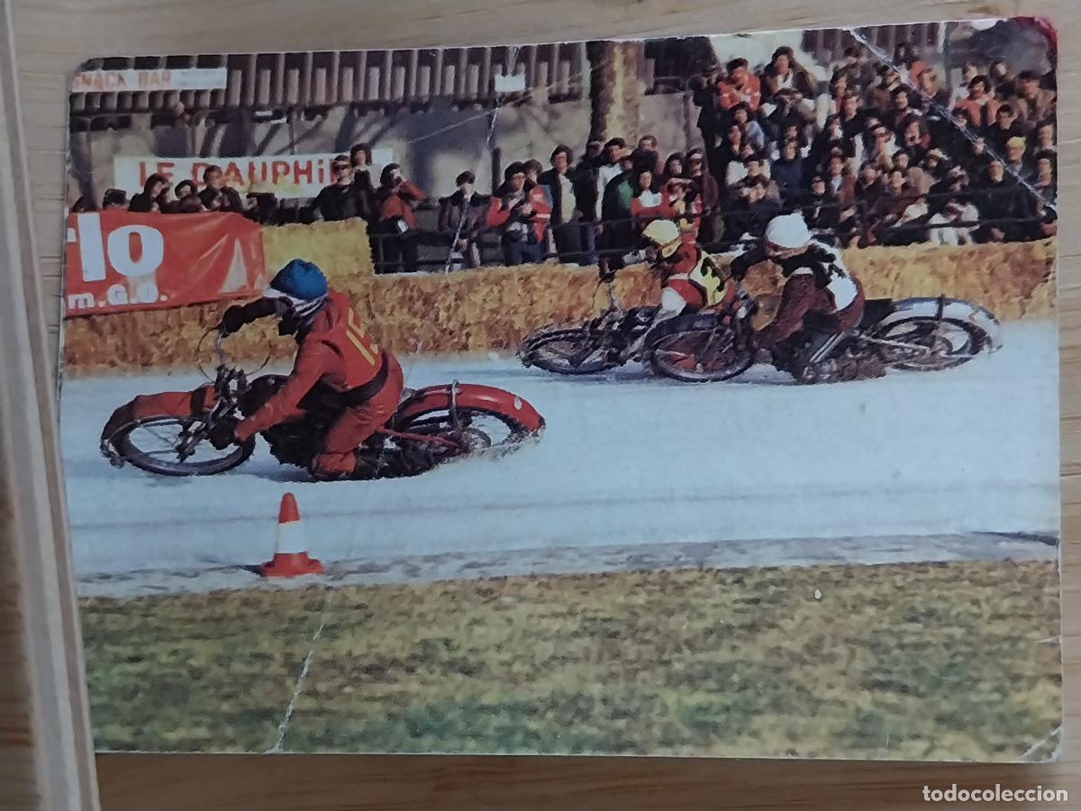 Coleccionismo Cromos antiguos: BIMBO MUNDO MOTOS A&Ntilde;O 1975 CROMO 69 *-+ SIN PEGAR NUNCA ORIGINAL MOTORISMO