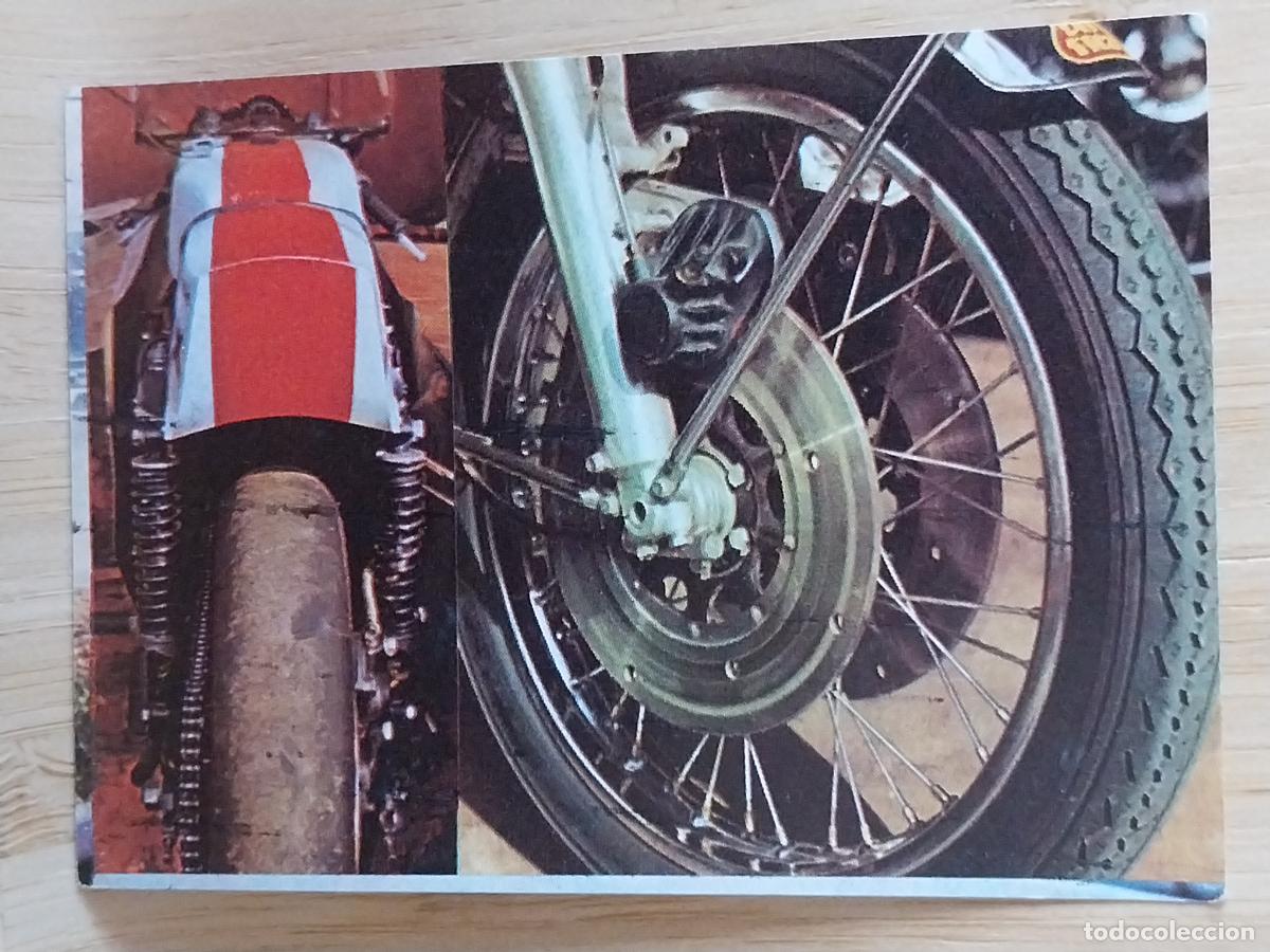 Coleccionismo Cromos antiguos: BIMBO MUNDO MOTOS A&Ntilde;O 1975 CROMO 76 -+ SIN PEGAR NUNCA ORIGINAL MOTORISMO