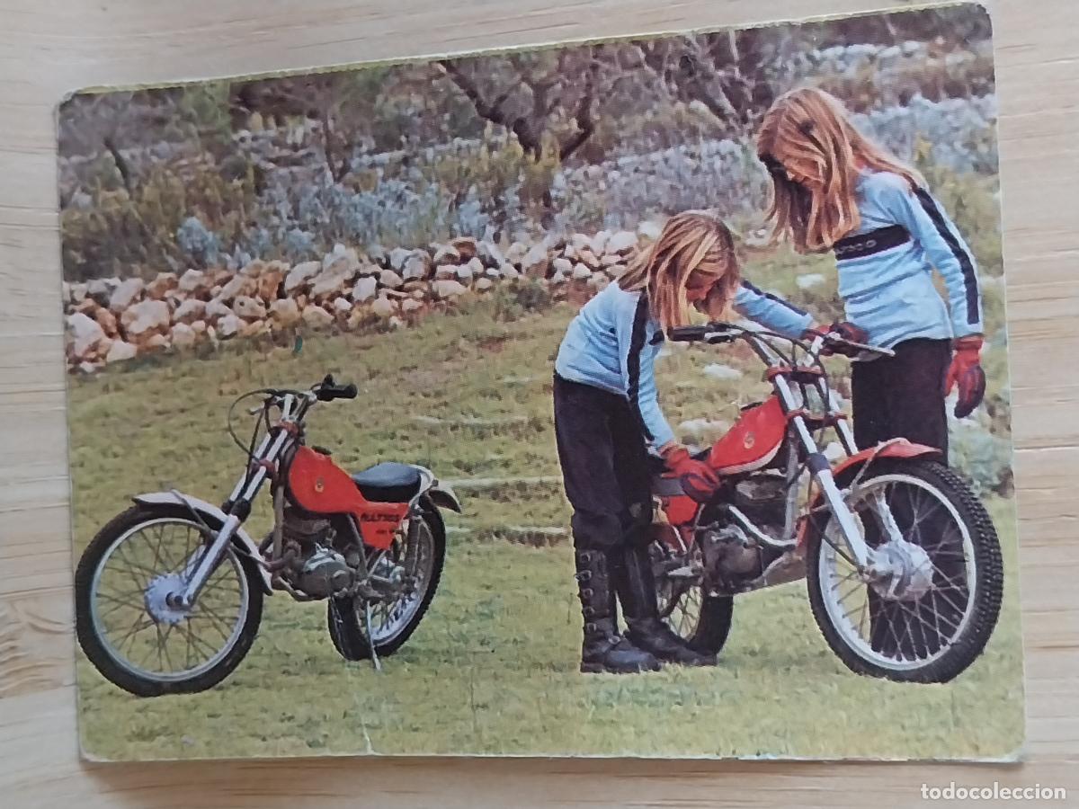 Coleccionismo Cromos antiguos: BIMBO MUNDO MOTOS A&Ntilde;O 1975 CROMO 87 -******+ SIN PEGAR NUNCA ORIGINAL MOTORISMO