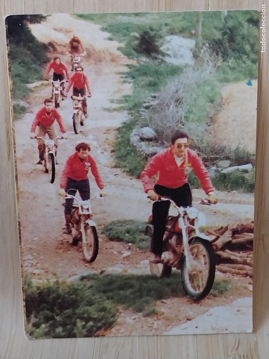 Coleccionismo Cromos antiguos: BIMBO MUNDO MOTOS A&Ntilde;O 1975 CROMO 97 -******+ SIN PEGAR NUNCA ORIGINAL MOTORISMO