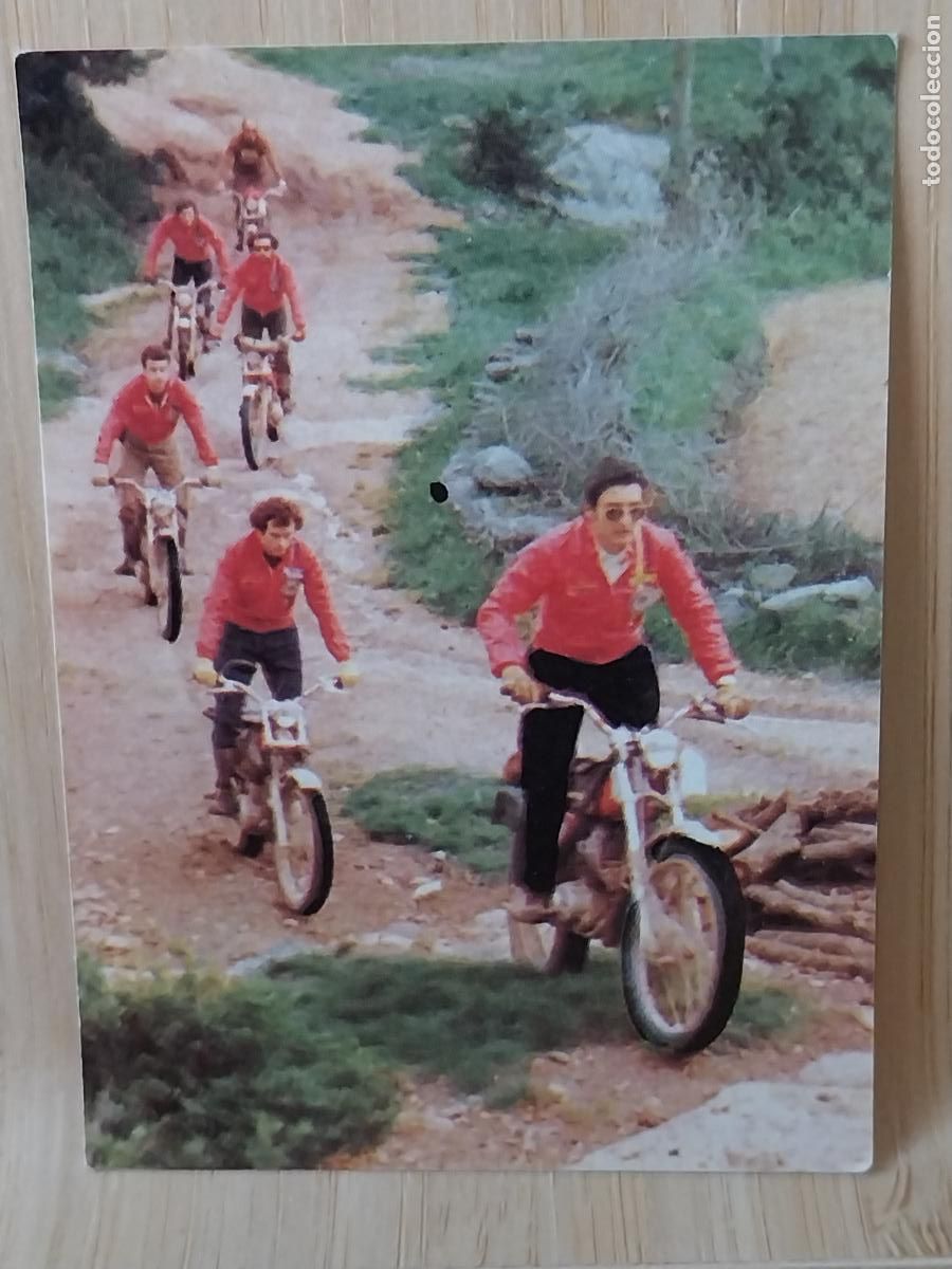 Coleccionismo Cromos antiguos: BIMBO MUNDO MOTOS A&Ntilde;O 1975 CROMO 97 -*****+ SIN PEGAR NUNCA ORIGINAL MOTORISMO