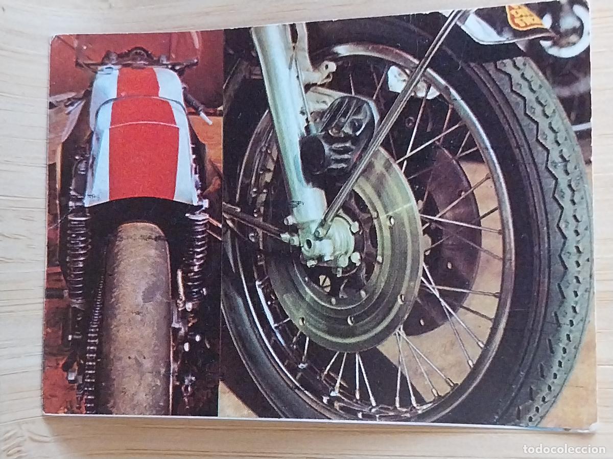 Coleccionismo Cromos antiguos: BIMBO MUNDO MOTOS A&Ntilde;O 1975 CROMO 75 -****+ SIN PEGAR NUNCA ORIGINAL MOTORISMO