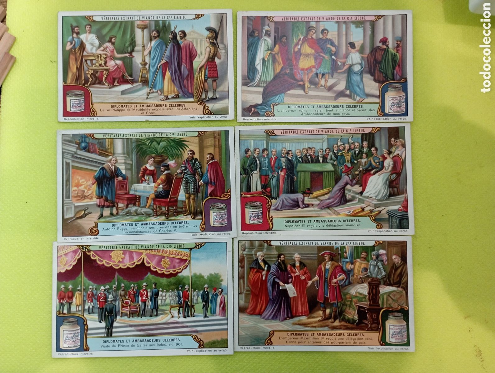 Sammeln alte Sammelbilder: Serie completa Liebig Sanguinetti 1177. a&ntilde;os desde 1926 a 1930