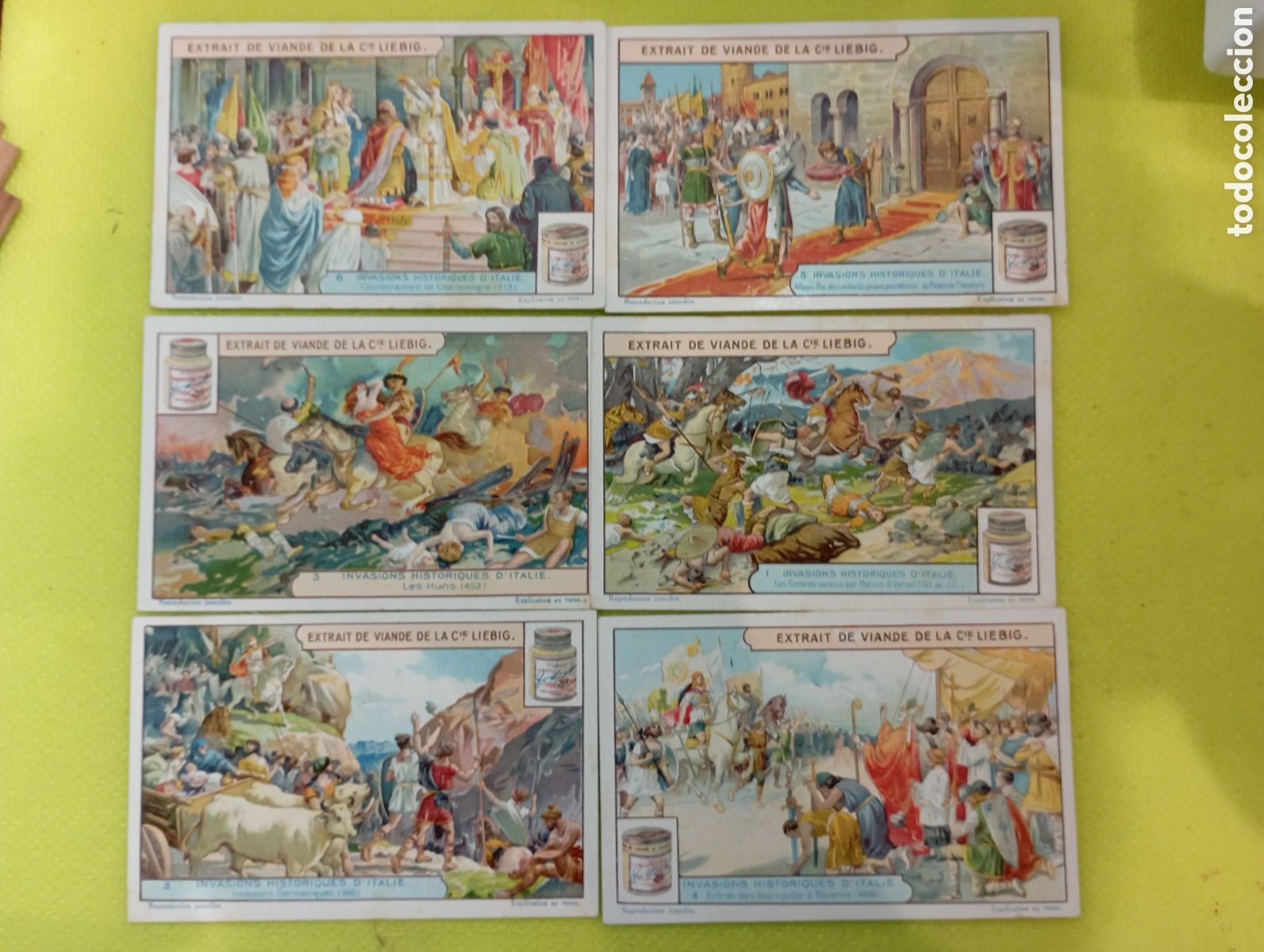 Coleccionismo Cromos antiguos: Serie completa Liebig Sanguinetti 1208. a&ntilde;os desde 1926 a 1930