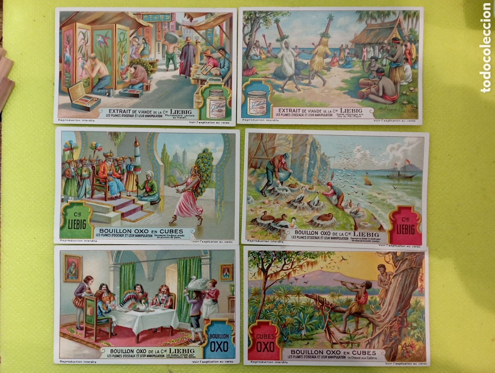 Collectable Antique Stickers: Serie completa Liebig Sanguinetti 1215. a&ntilde;os desde 1926 a 1930