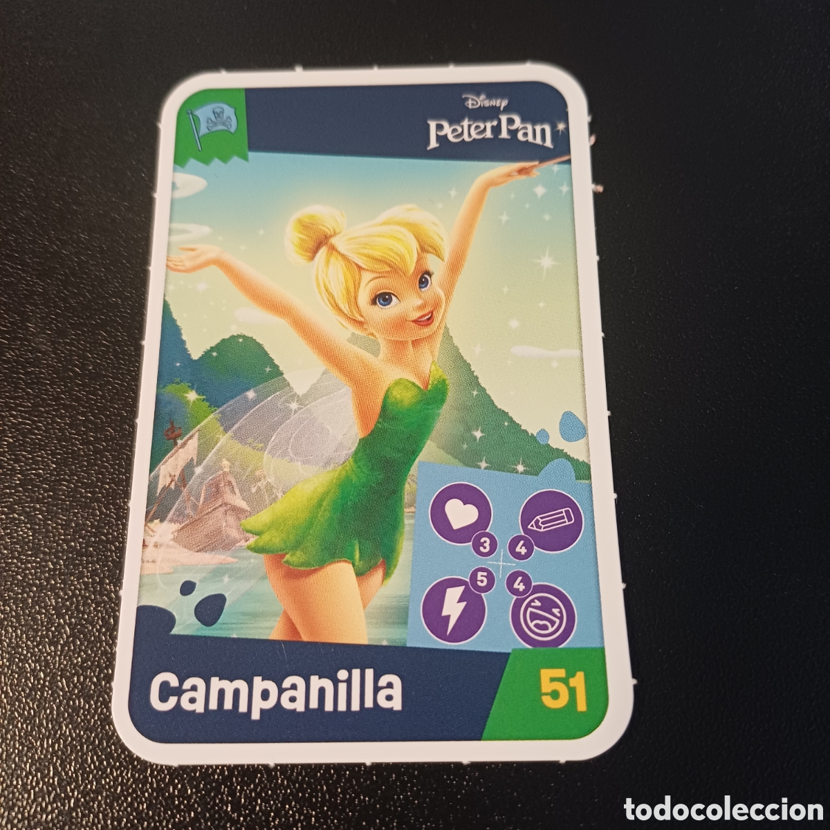 Coleccionismo Cromos antiguos: #51 CAMPANILLA DISNEY PETER PAN CARREFOUR &iexcl;HORA DE JUGAR! 2025