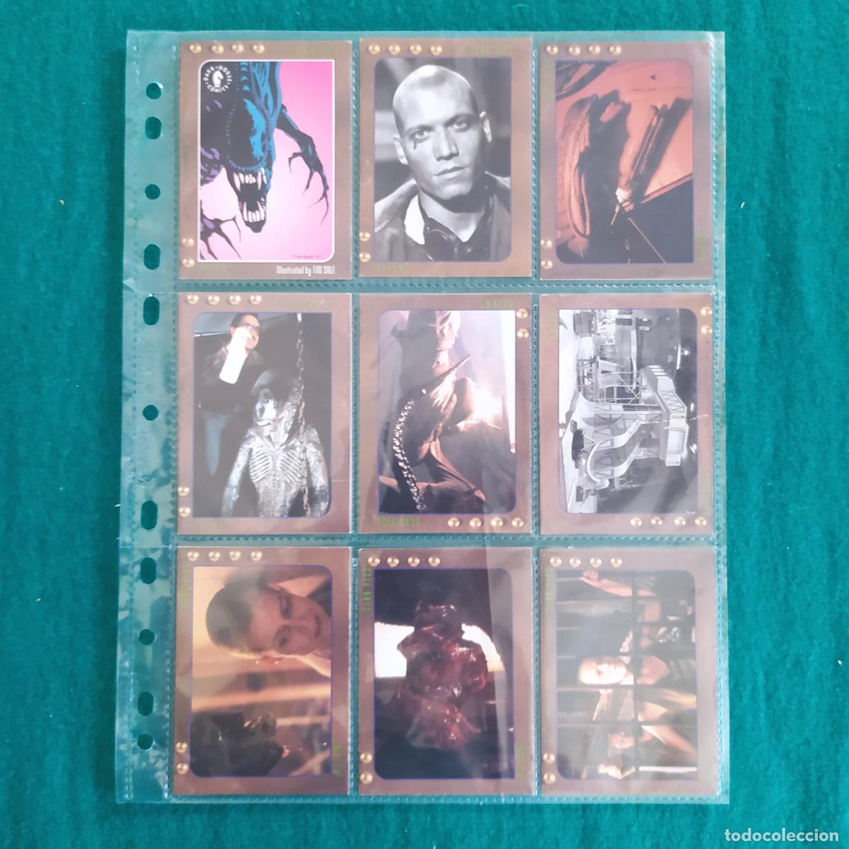 Coleccionismo cromos antiguos: 9 CROMOS ALIEN PELICULA - Foto 1