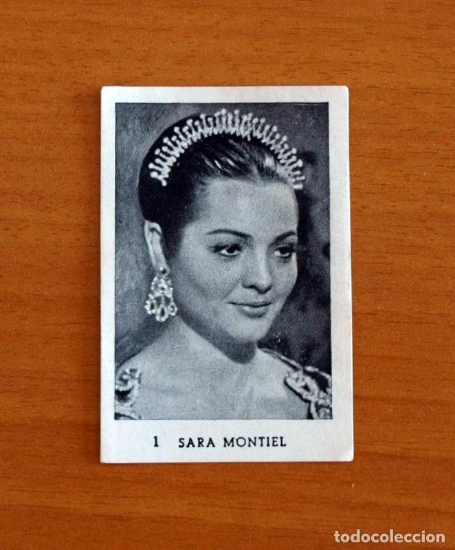 Coleccionismo Cromos antiguos: Cromo Estrellas de la Pantalla - N&ordm; 1 Sara Montiel - Ediciones Editorial Ferca A&ntilde;o 1959
