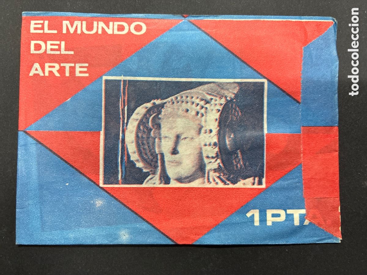 Colecionismo Cromos antigos: SOBRE SIN ABRIR ALBUM EL MUNDO DEL ARTE DIFUSORA DE CULTURA