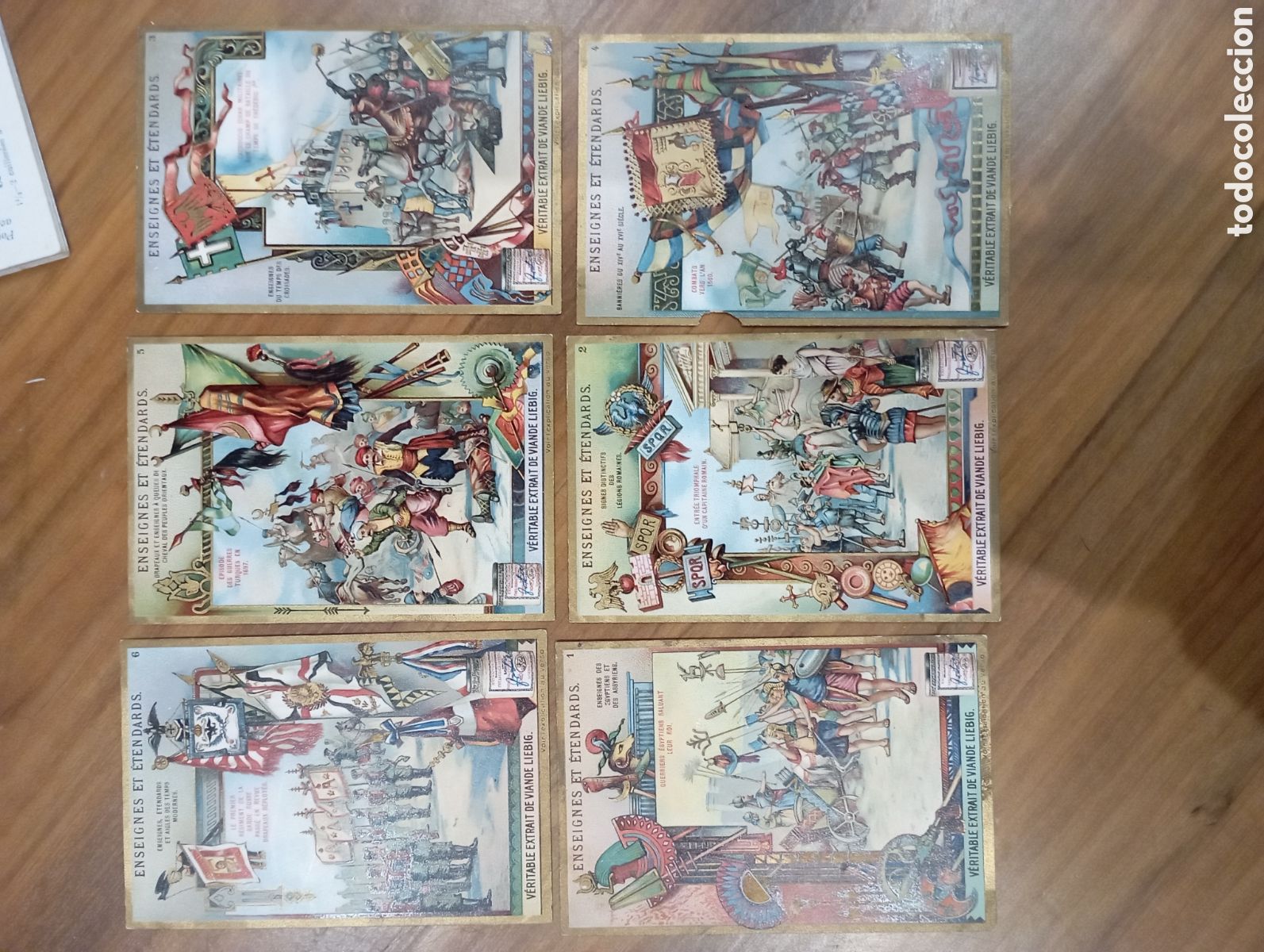 Coleccionismo Cromos antiguos: Serie completa Liebig Sanguinetti 873