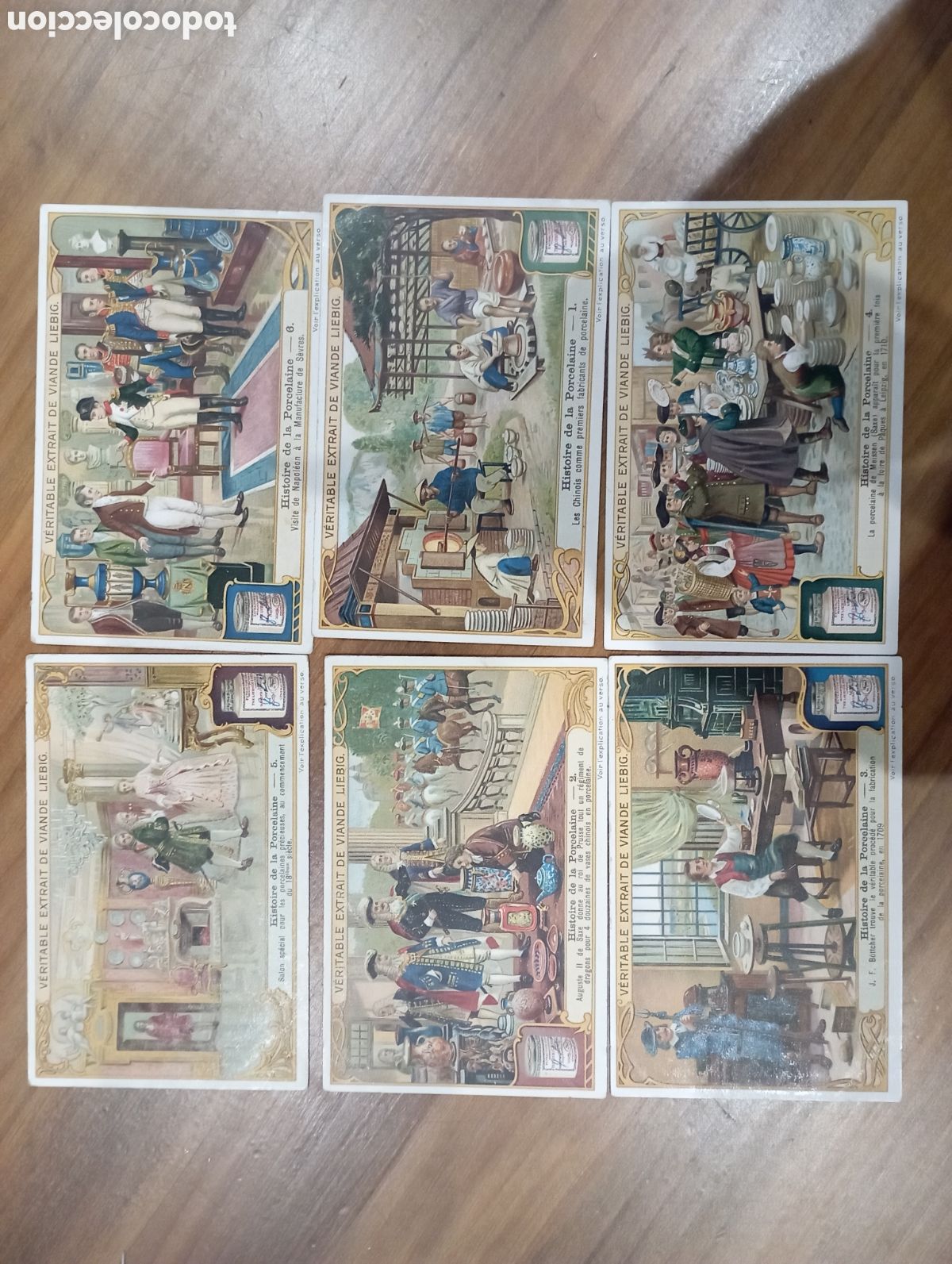Coleccionismo Cromos antiguos: Serie completa Liebig Sanguinetti 1003