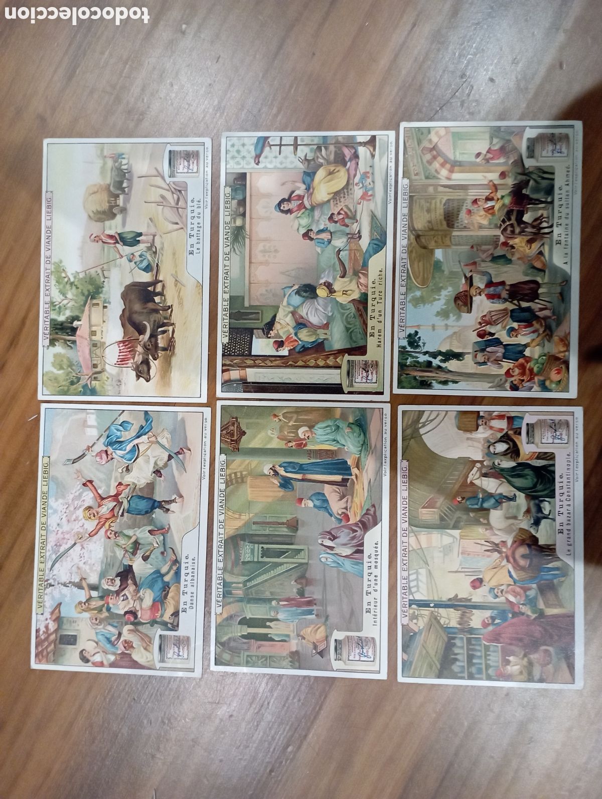 Coleccionismo Cromos antiguos: Serie completa Liebig Sanguinetti 1010