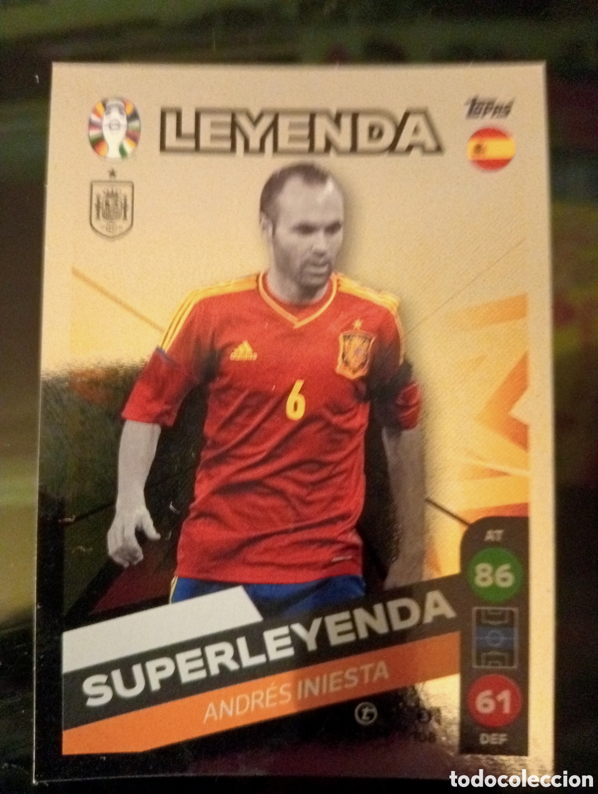 Coleccionismo cromos antiguos: Cromo Andr&eacute;s Iniesta - Foto 1