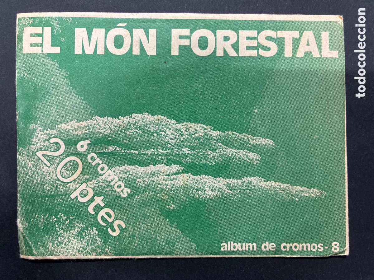 Colecionismo Cromos antigos: SOBRE CROMOS SIN ABRIR ALBUM EL MON FORESTAL AVUI