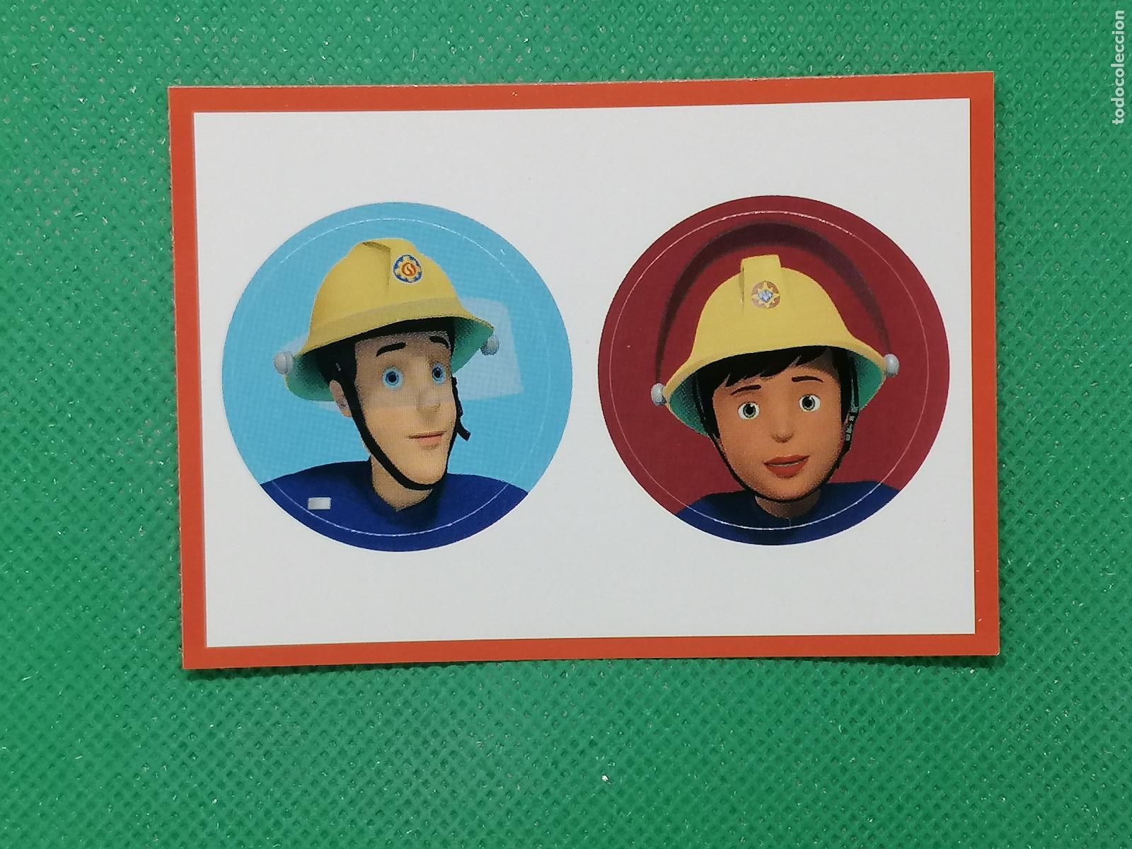 Colecionismo Cromos antigos: 22 A B CROMO STICKER ㋛ SAM EL BOMBERO 2016 PANINI ㋛