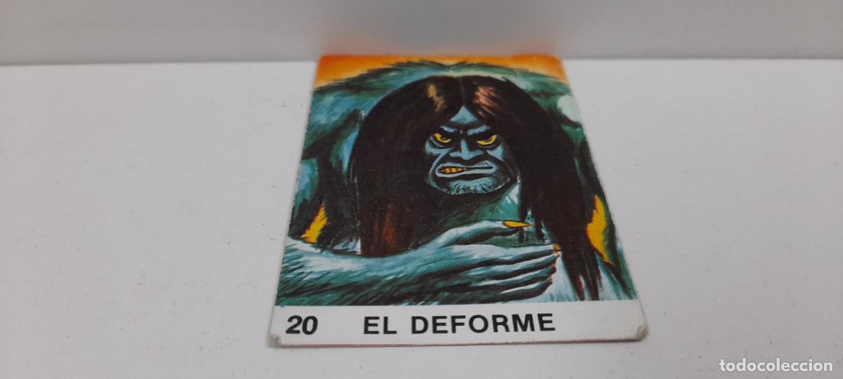 Coleccionismo cromos antiguos: CROMO EL DEFORME N&ordm; 20 . SUPER MONSTRUOS . SIN PEGAR - Foto 3
