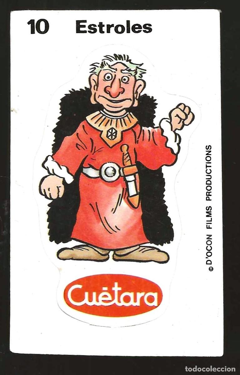 Coleccionismo cromos antiguos: CU&Eacute;TARA -- LOS AURONES -- N&ordm; 10 ESTROLES - Foto 1