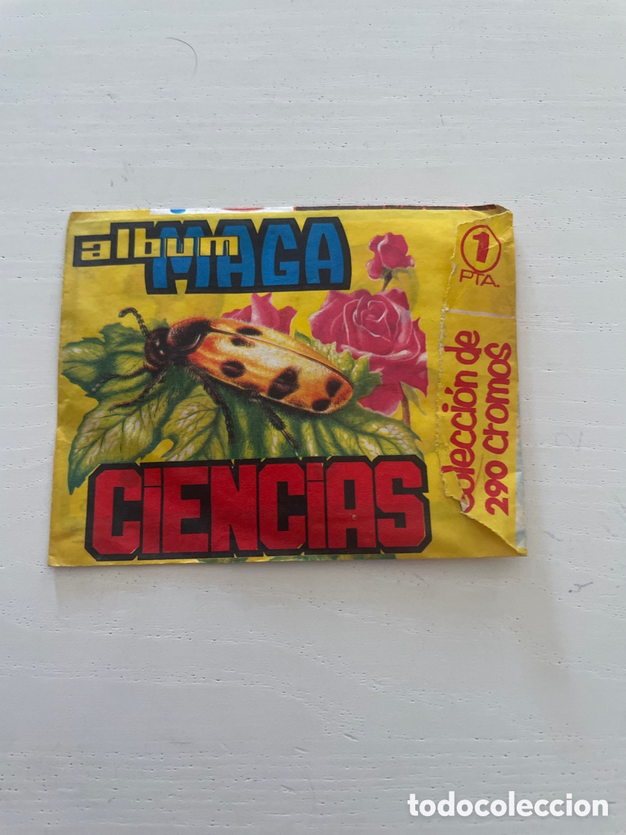 Coleccionismo cromos antiguos: CIENCIAS Sobre de cromos sin abrir - Foto 1