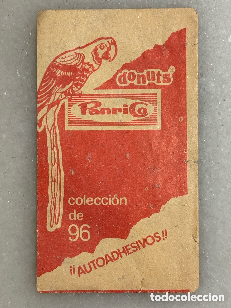 Coleccionismo Cromos antiguos: sobre cromos cerrado Aves d&oacute;nuts Panrico.