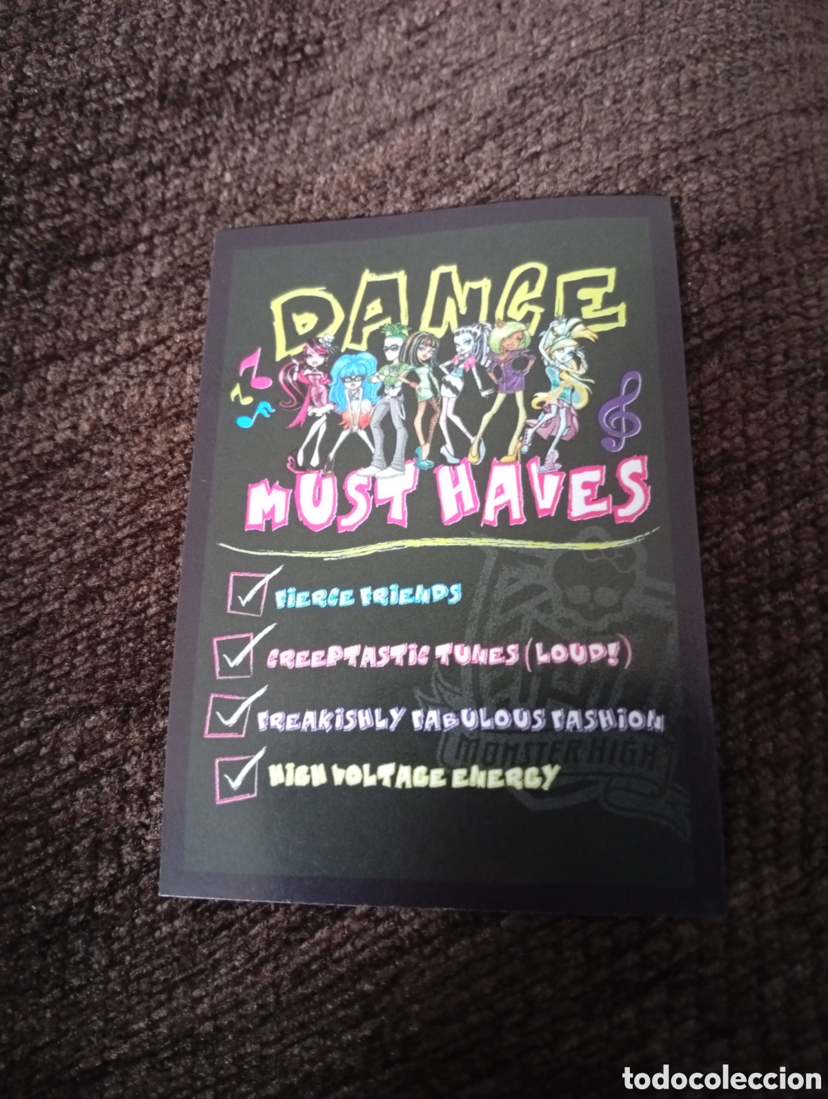 Coleccionismo Cromos antiguos: Ref 198. N&deg;143. Monster high fear book