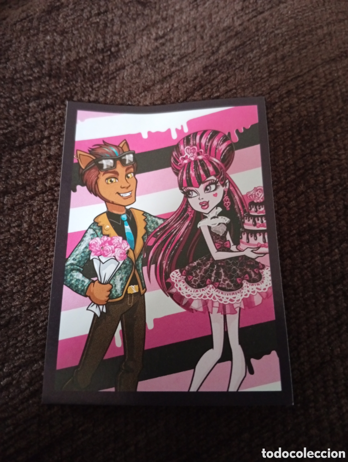 Coleccionismo Cromos antiguos: Ref 200. N&deg;110. Monster high fear book