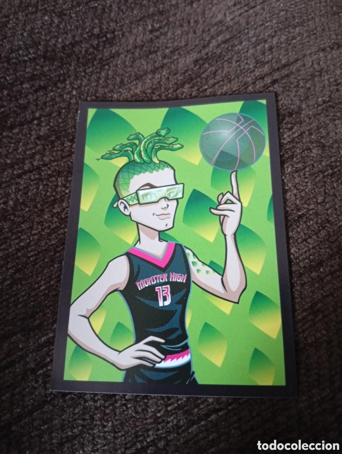Coleccionismo Cromos antiguos: Ref 201. N&deg;77. Monster high fear book