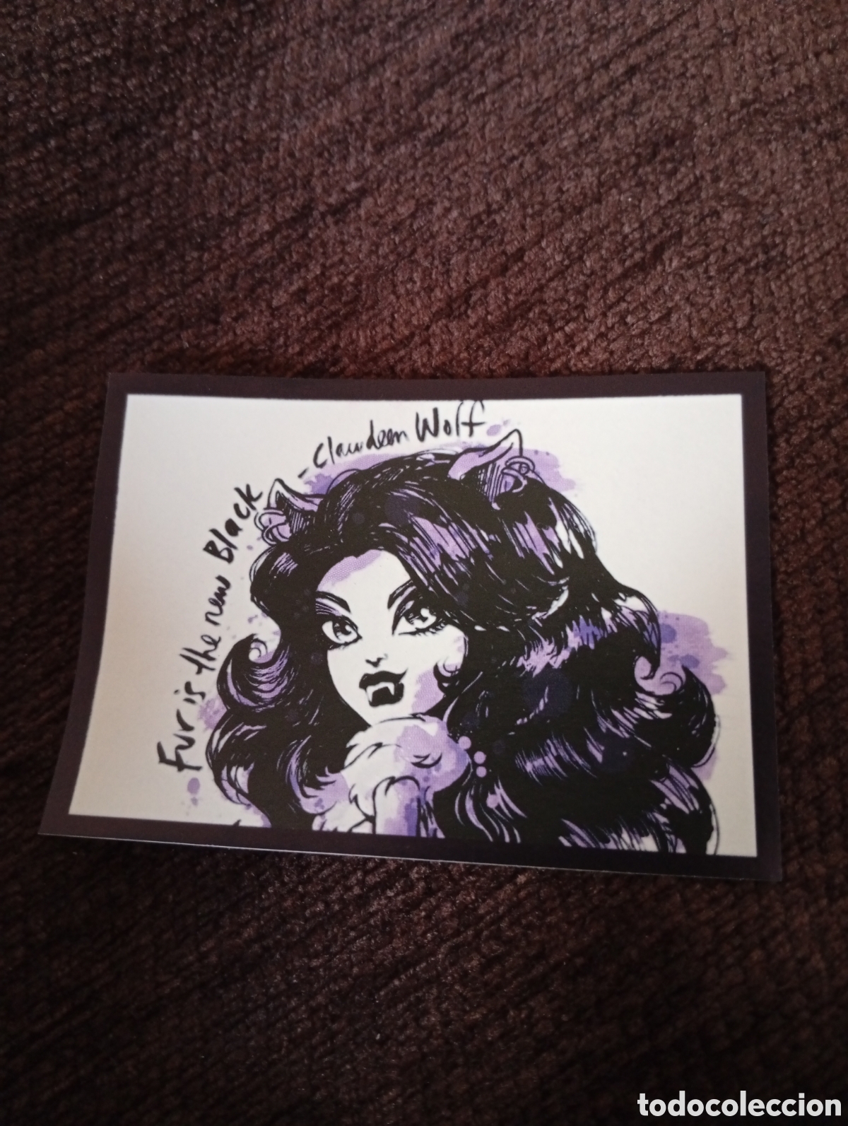 Coleccionismo Cromos antiguos: Ref 202. N&deg;71. Monster high fear book