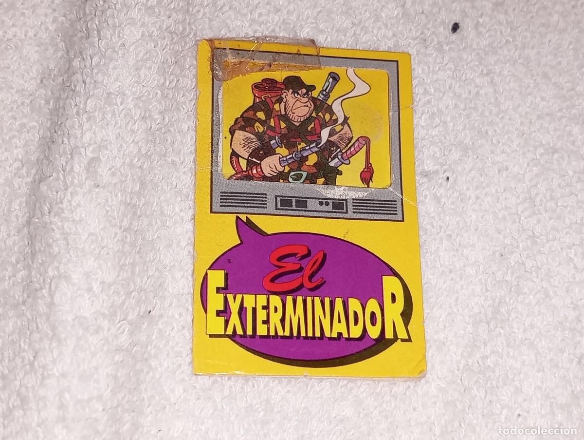 Coleccionismo Cromos antiguos: BOLLYCAO PANRICO : ANTIGUO CROMO CANAL LOCO - EL EXTERMINADOR - A&Ntilde;OS 80 - 90