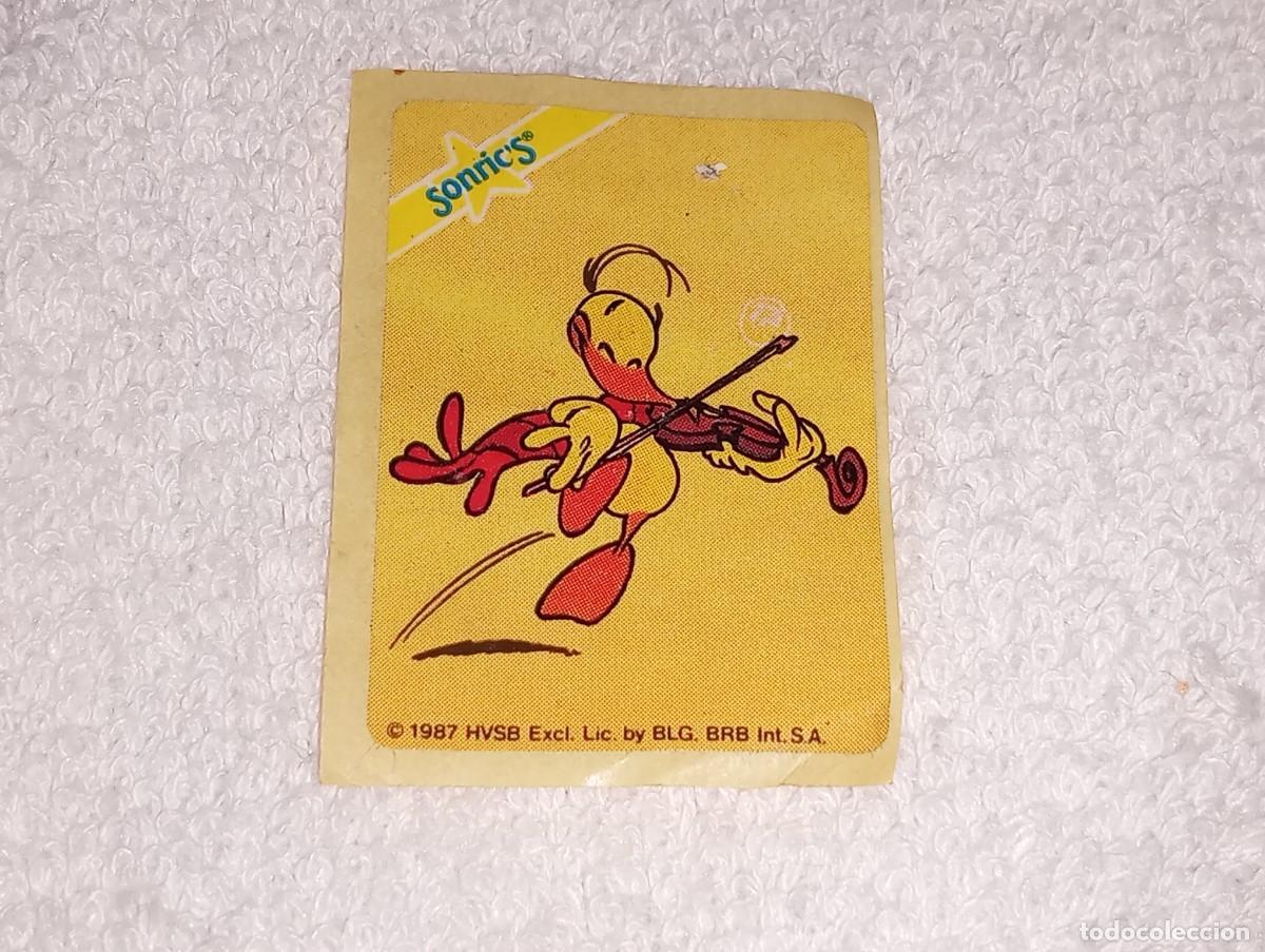 Colecionismo Cromos antigos: ANTIGUO CROMO CHICLE SONRICS - ALFRED J KWAK - SIN PEGAR A&Ntilde;OS 80