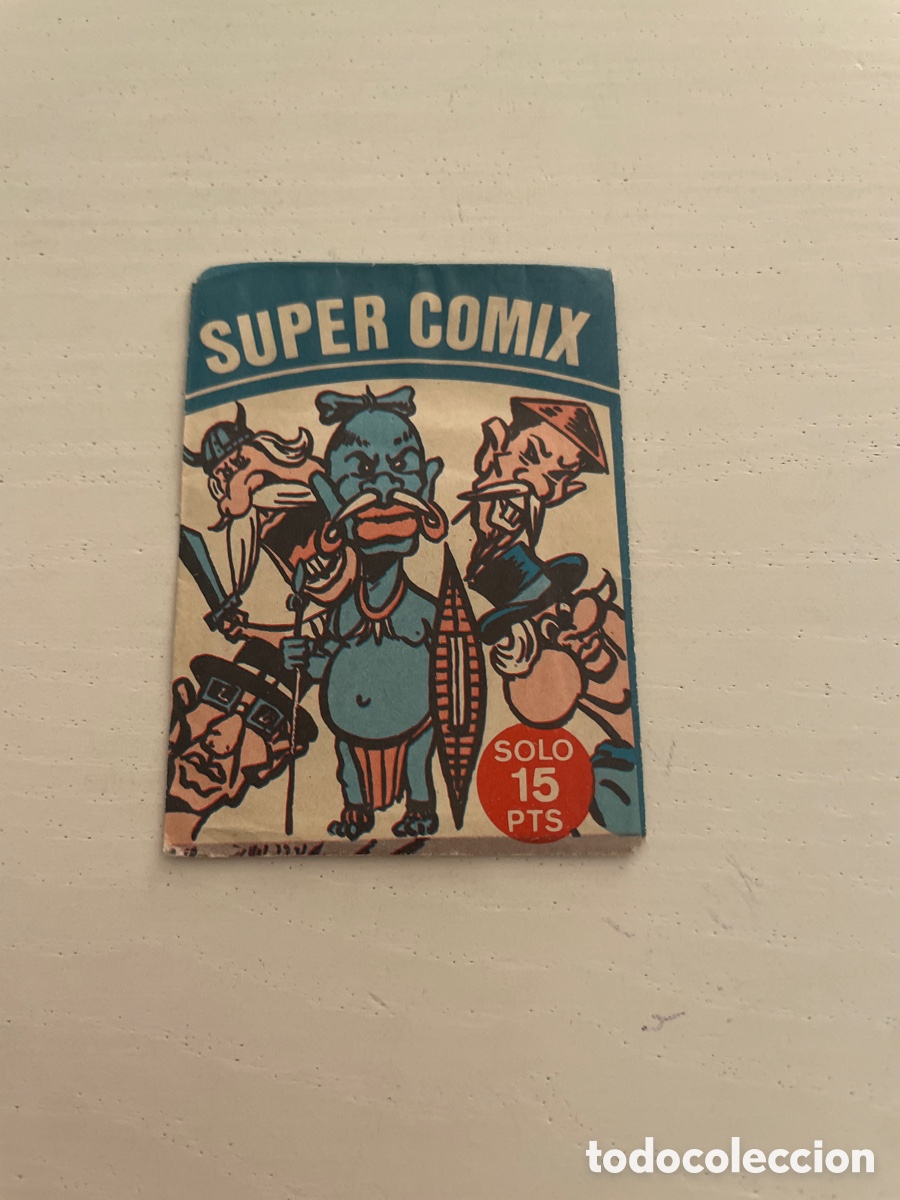 Coleccionismo cromos antiguos: SUPER COMIX Sobre de cromos sin abrir - Foto 1