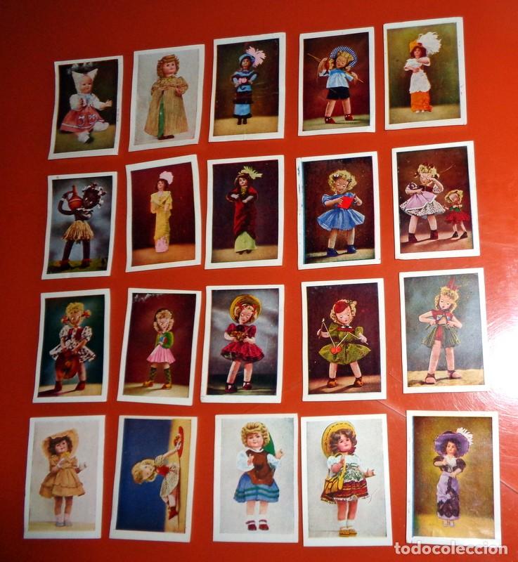 Sammeln alte Sammelbilder: LOTE 20 CROMOS CROMO COLECCI&Oacute;N CHIQUITA MIS MU&Ntilde;ECAS - EDITORIAL AMELLER A&ntilde;o 1949. 5 SIN PEGAR