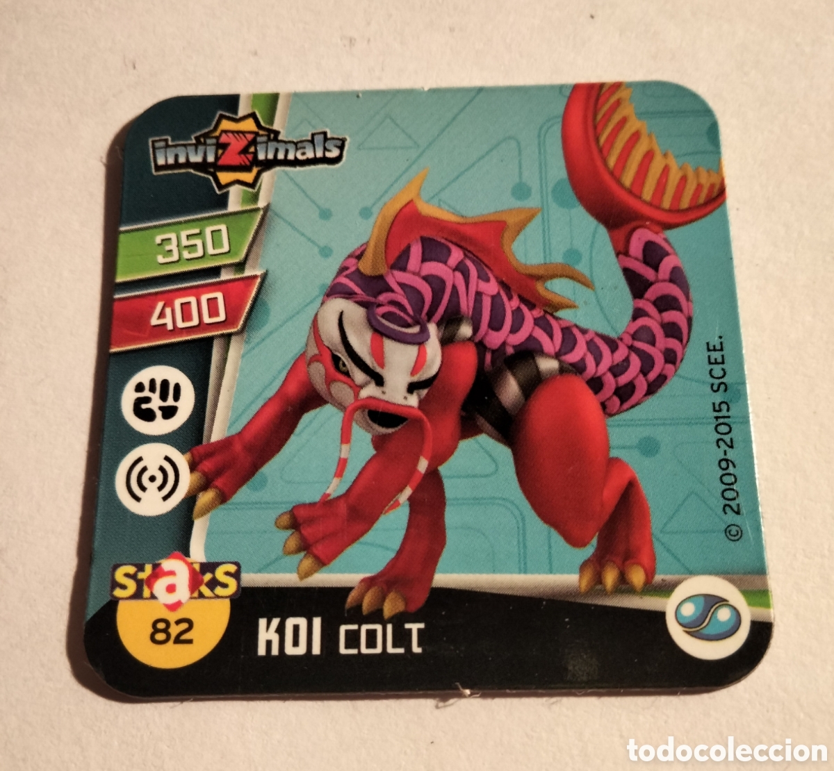 Coleccionismo Cromos antiguos: STAKS INVIZIMALS # 82 THE RESISTANCE 2009/2015 PANINI