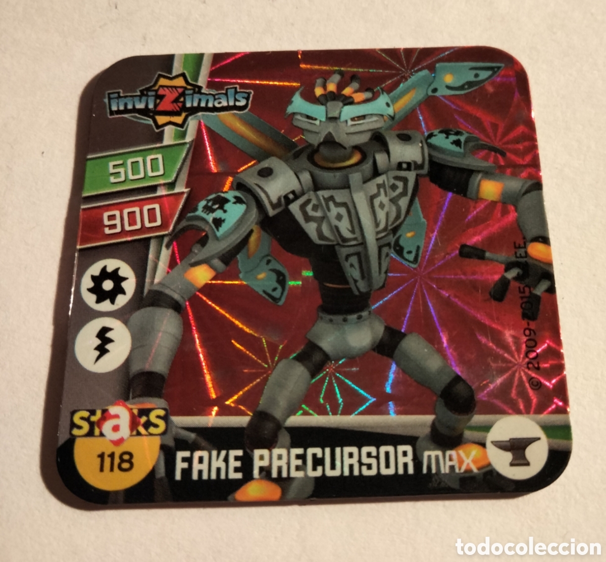 Coleccionismo Cromos antiguos: STAKS INVIZIMALS # 118 THE RESISTANCE 2009/2015 PANINI