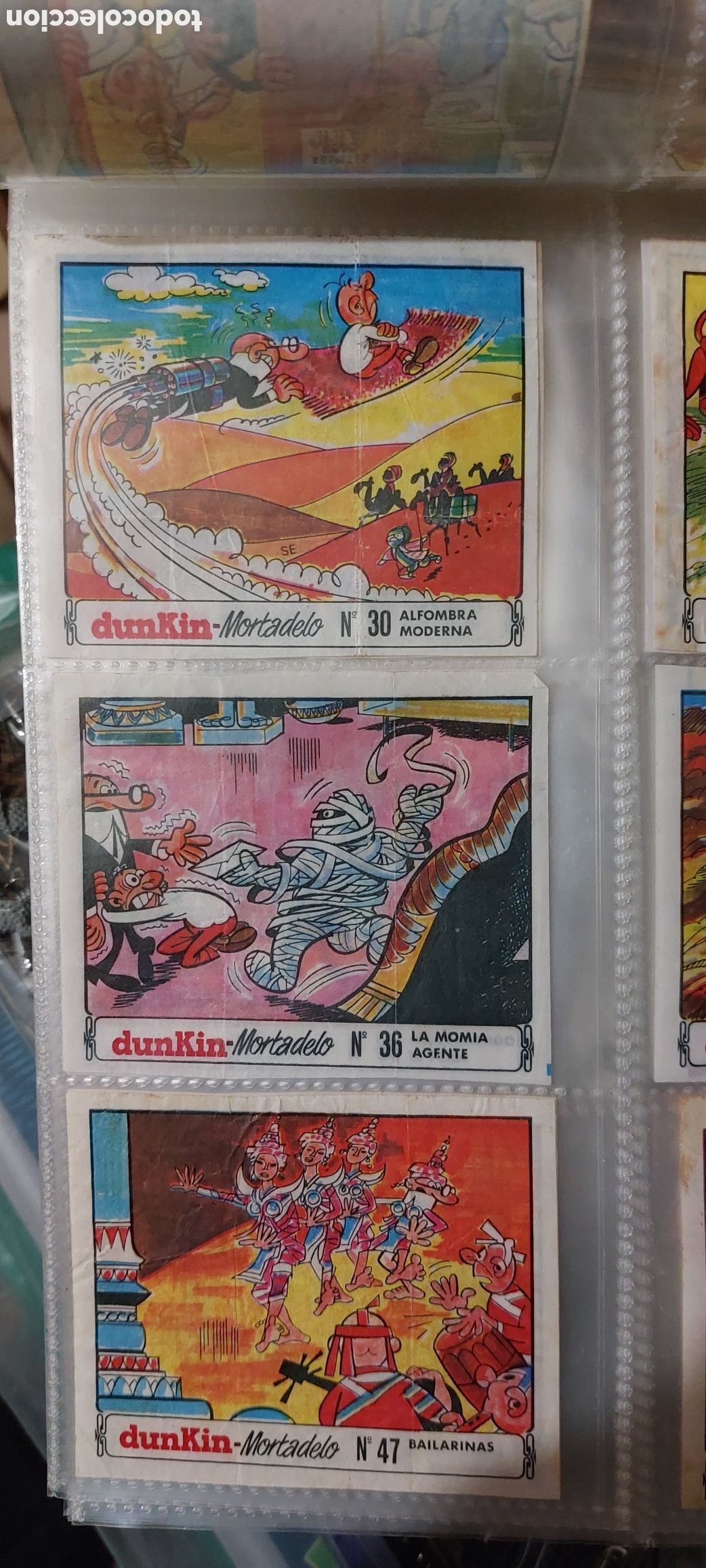 Coleccionismo cromos antiguos: CROMOS DUNKIN MORTADELO - Foto 2