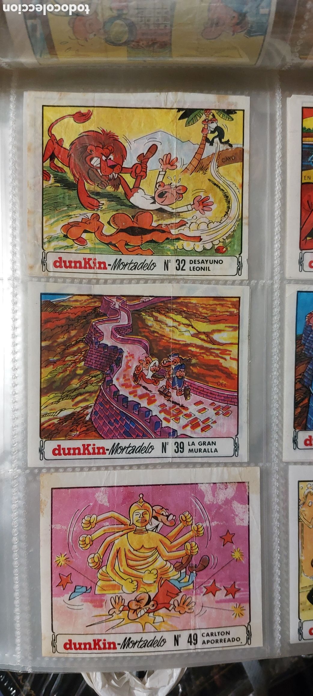 Coleccionismo cromos antiguos: CROMOS DUNKIN MORTADELO - Foto 3