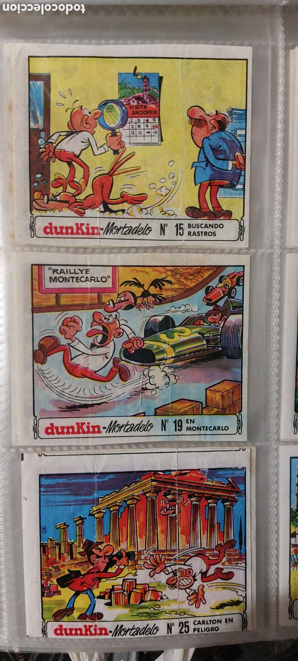 Coleccionismo cromos antiguos: CROMOS DUNKIN MORTADELO - Foto 4