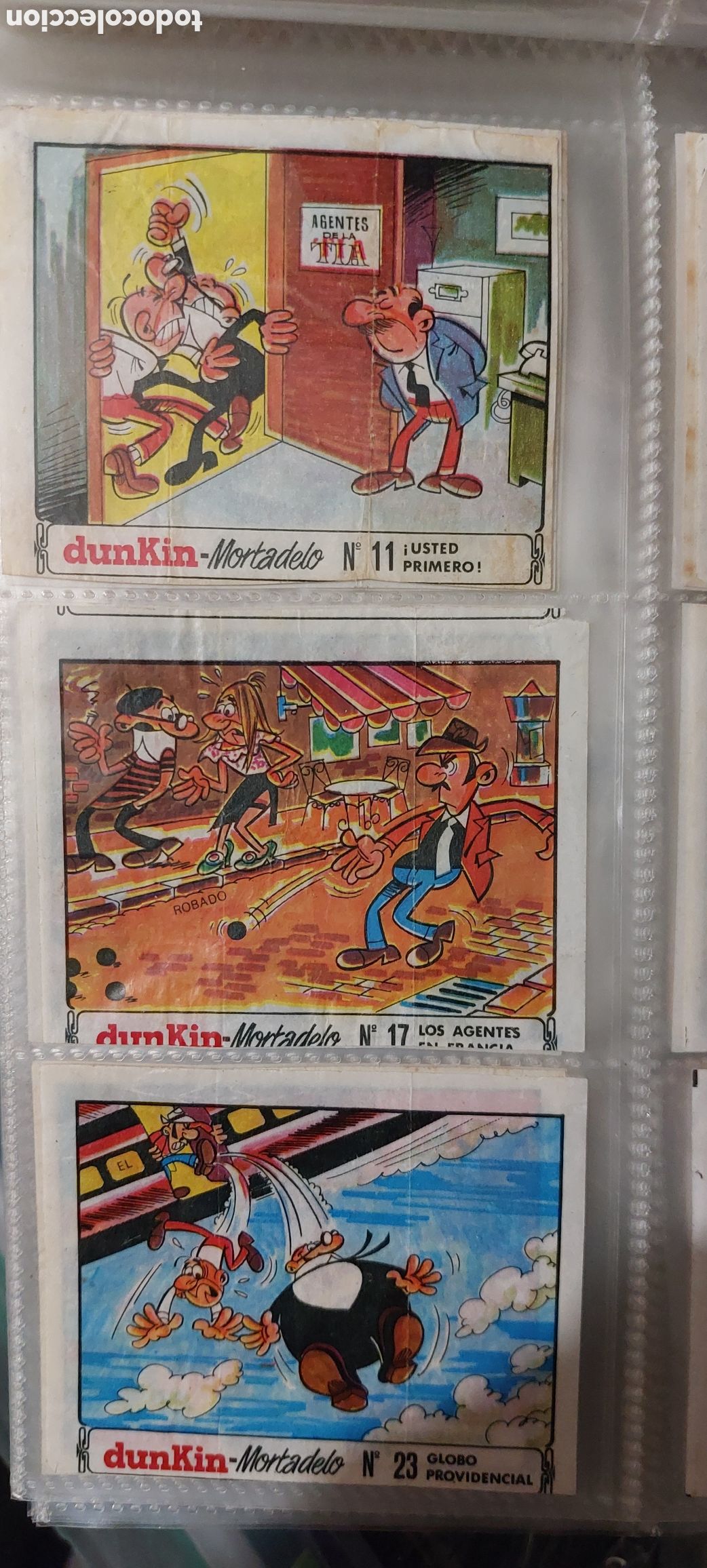 Coleccionismo cromos antiguos: CROMOS DUNKIN MORTADELO - Foto 5